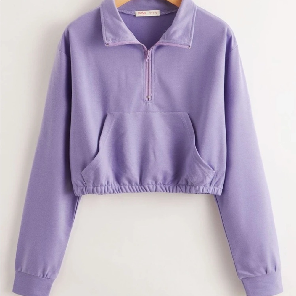 Sweatshirt crop